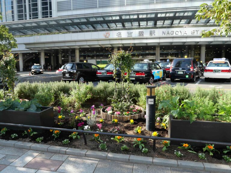 「花の環花だん」冬の花植え講習会（名古屋駅前）開催しました　