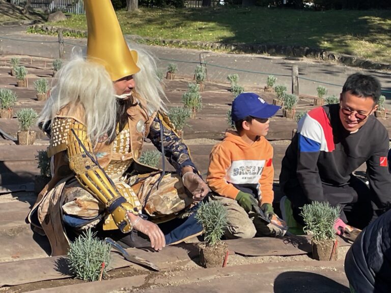荒子川公園「ラベンダー園」苗植えイベントを開催しました　